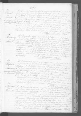 Registre d'annonces de mariage 1853-1873.