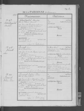 Registre de naissances 1848-1851.