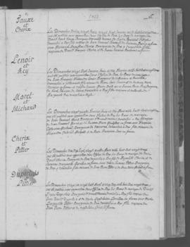 Registre d'annonces de mariage 1821-1857.