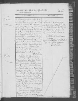 Registre de naissances 1821-1849.