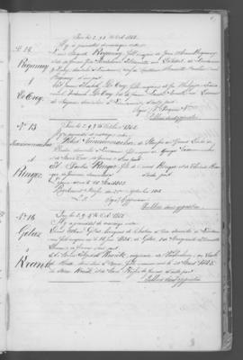 Registre d'annonces de mariage 1864-1867.