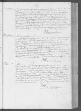 Registre d'annonces de mariage 1821-1842.