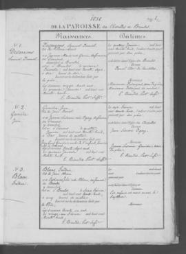 Registre de naissances 1838-1875.