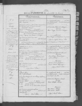 Registre de naissances 1834-1858.