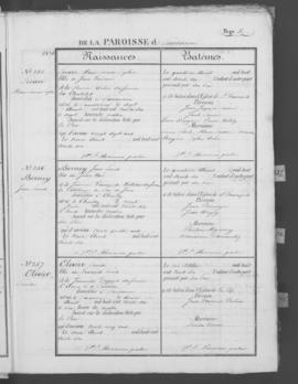 Registre de naissances 1836-1839.