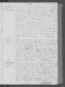 Registre d'annonces de mariage 1821-1865.