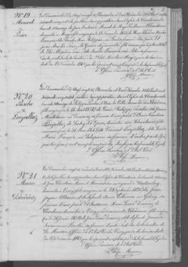 Registre d'annonces de mariage 1865-1875.
