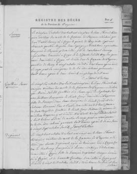 Registre de décès 1821-1843.