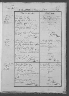 Registre de naissances 1867-1875.