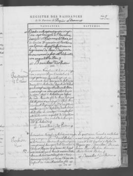 Registre de naissances 1821-1846.