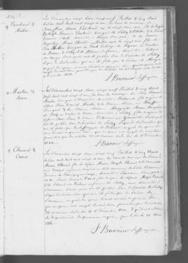 Registre d'annonces de mariage 1821-1836.