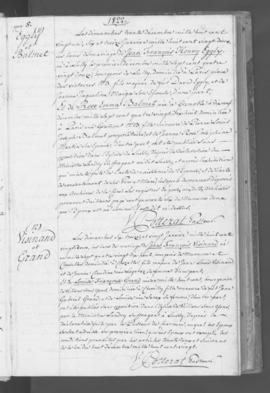 Registre d'annonces de mariage 1821-1877.