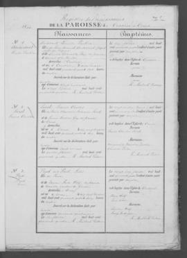 Registre de naissances 1844-1862.