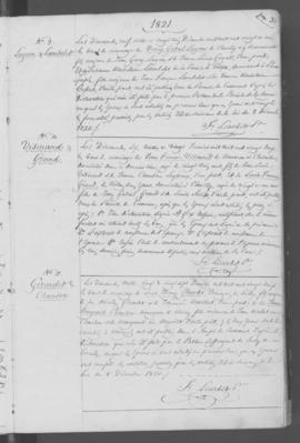 Registre d'annonces de mariage 1821-1870.