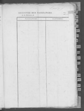 Registre de naissances 1821-1837.