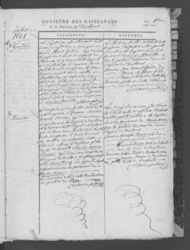 Registre de naissances 1821-1859.