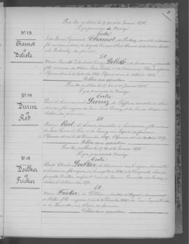 Registre d'annonces de mariage 1875-1878.