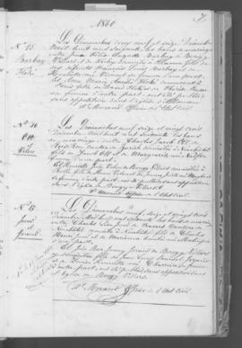 Registre d'annonces de mariage 1859-1881.