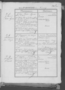 Registre de naissances 1849-1859.