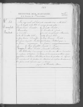 Registre de mariages 1862-1863.