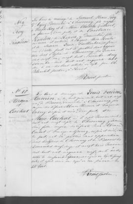 Registre d'annonces de mariage 1858-1877.