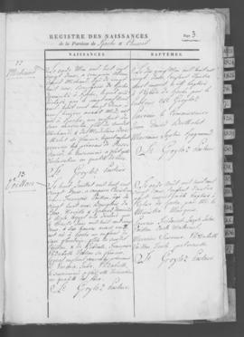 Registre de naissances 1821-1837.