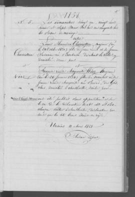 Registre d'annonces de mariage 1858-1875.
