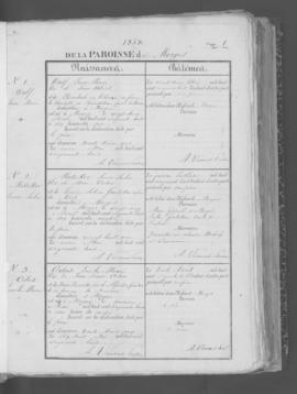 Registre de naissances 1858-1868.