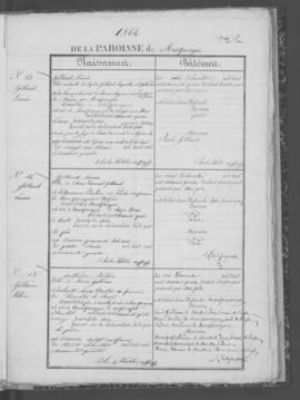 Registre de naissances 1864-1875.