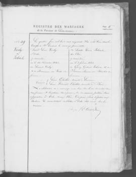 Registre de mariages 1856-1858.
