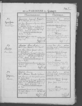 Registre de naissances 1829-1856.