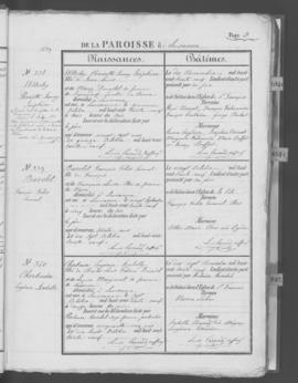 Registre de naissances 1839-1842.