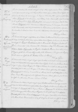 Registre d'annonces de mariage 1845-1866.