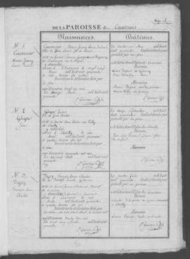 Registre de naissances 1840-1875.