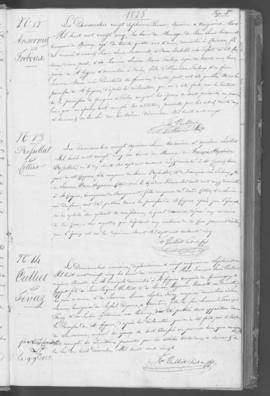 Registre d'annonces de mariage 1821-1875.