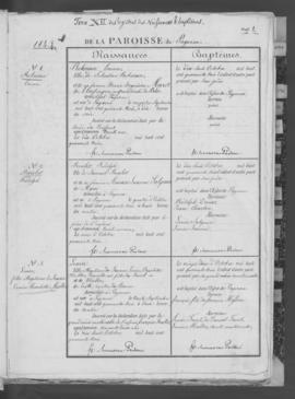 Registre de naissances 1843-1856.