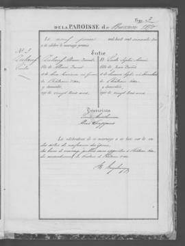 Registre de mariages 1870-1875.