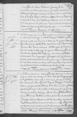 Registre d'annonces de mariage 1821-1862.