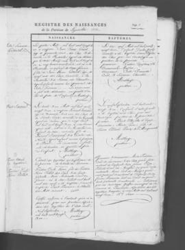 Registre de naissances 1821-1875.
