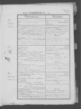 Registre de naissances 1842-1870.