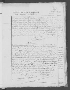 Registre de mariages 1821-1875.
