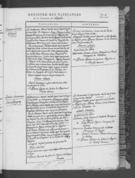 Registre de naissances 1821-1855.