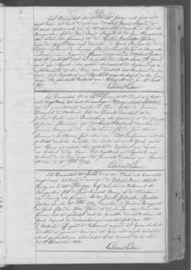 Registre d'annonces de mariage 1821-1861.