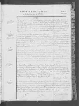 Registre de décès 1821-1854.