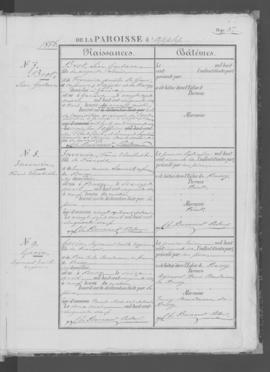 Registre de naissances 1856-1875.