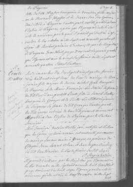 Registre d'annonces de mariage 1821-1850.