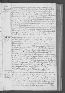 Registre d'annonces de mariage 1821-1846.