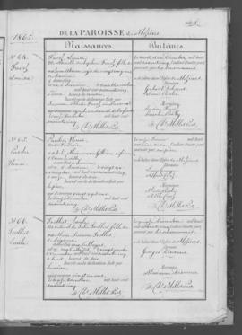Registre de naissances 1865-1875.