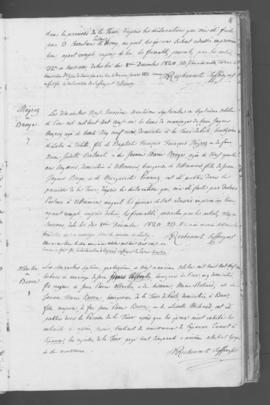 Registre d'annonces de mariage 1821-1861.