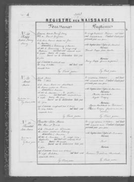 Registre de naissances 1863-1872.